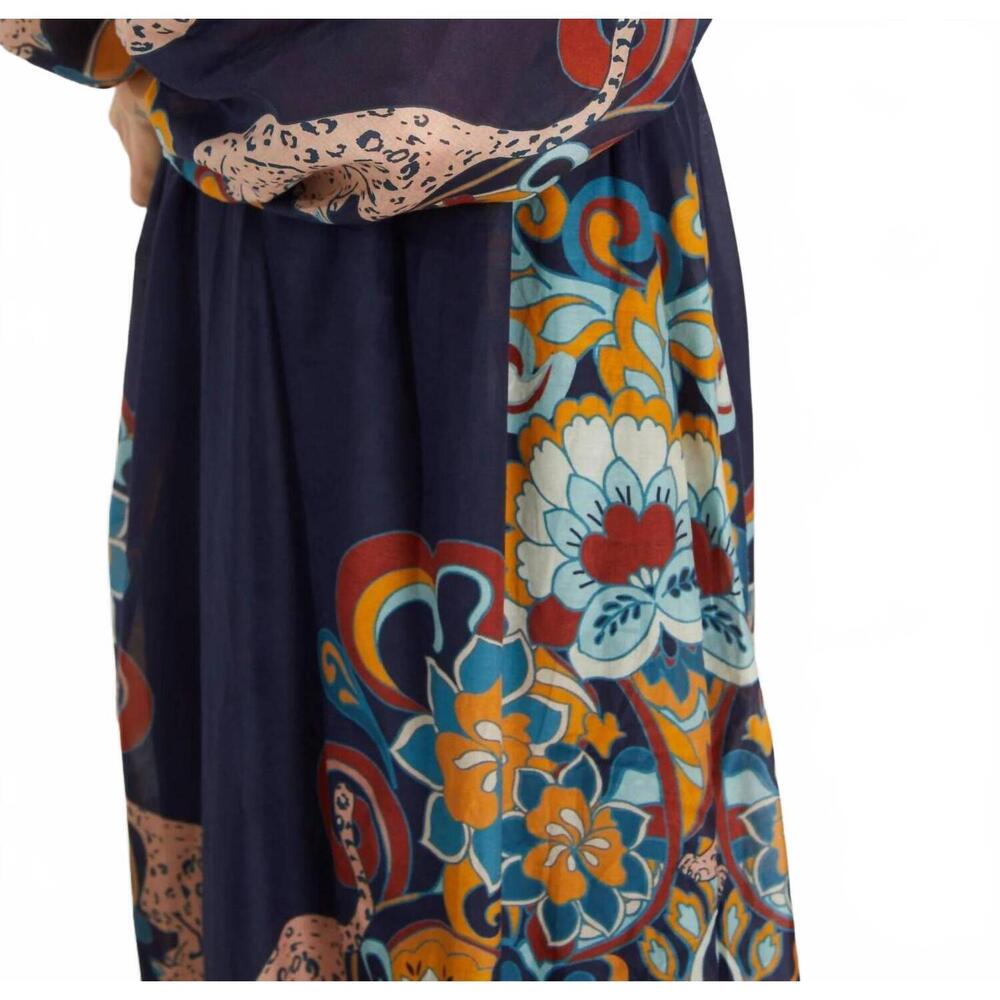 NEW CABALLERO mindy maxi dress in cosmic cheetah - Picture 3 of 3